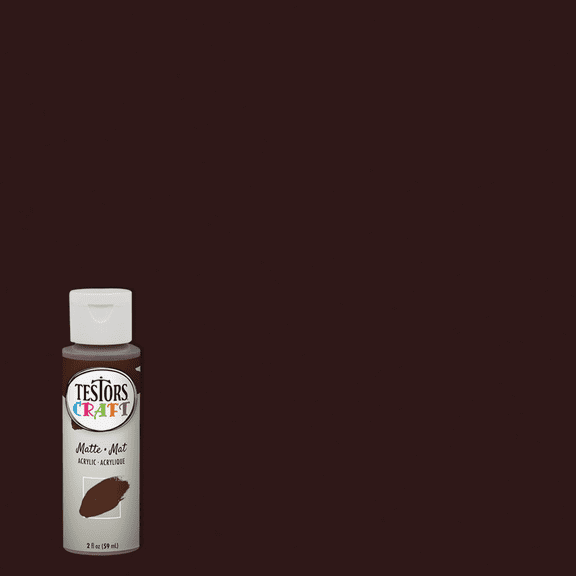 Rust-Oleum Testors Acrylic Craft Paint - Pack of 4 Interior & Exterior Use, Professional Finish