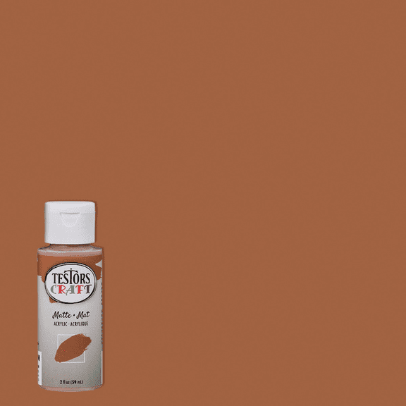 Rust-Oleum Testors Acrylic Craft Paint - Pack of 4 Interior & Exterior Use, Professional Finish