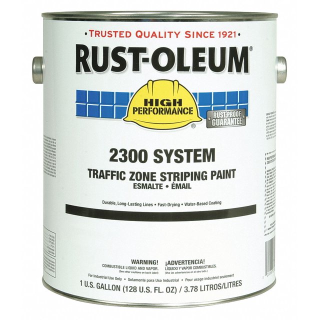 RustOleum Traffic Striping Paint,1 gal,Traffic Red 283868