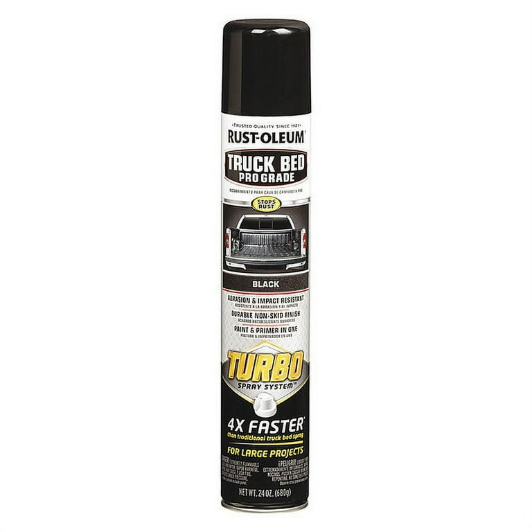 Rust Oleum Truck Bed Coating Black Textured 24 oz. Walmart