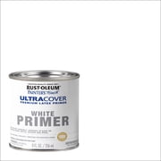Rust-Oleum Painters Touch Ultra Cover Flat Premium Latex Primer White 1/2 Pt.