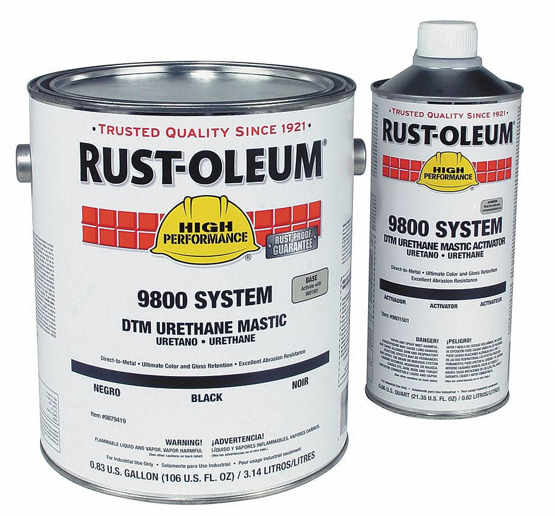 RustOleum Urethane Activator/Finish,White,1 gal 98924191501