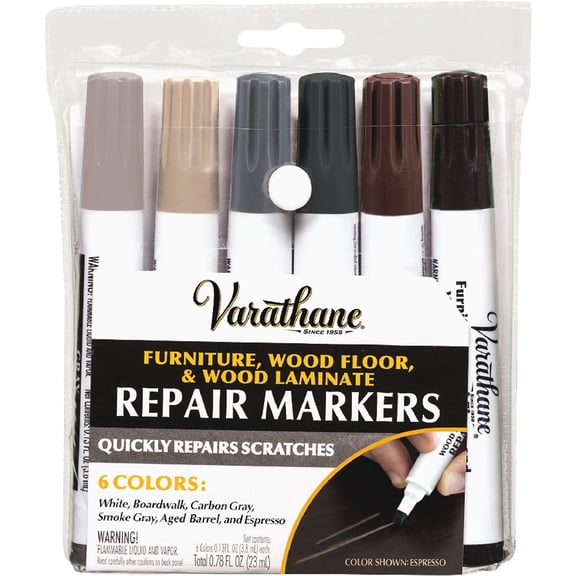Rust-Oleum Varathane Repair Wood Stain Marker Set - Pack of 6