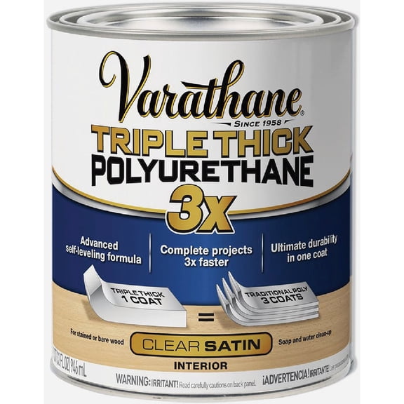 Rust-Oleum Varathane Triple Thick Interior Polyurethane - Pack of 2