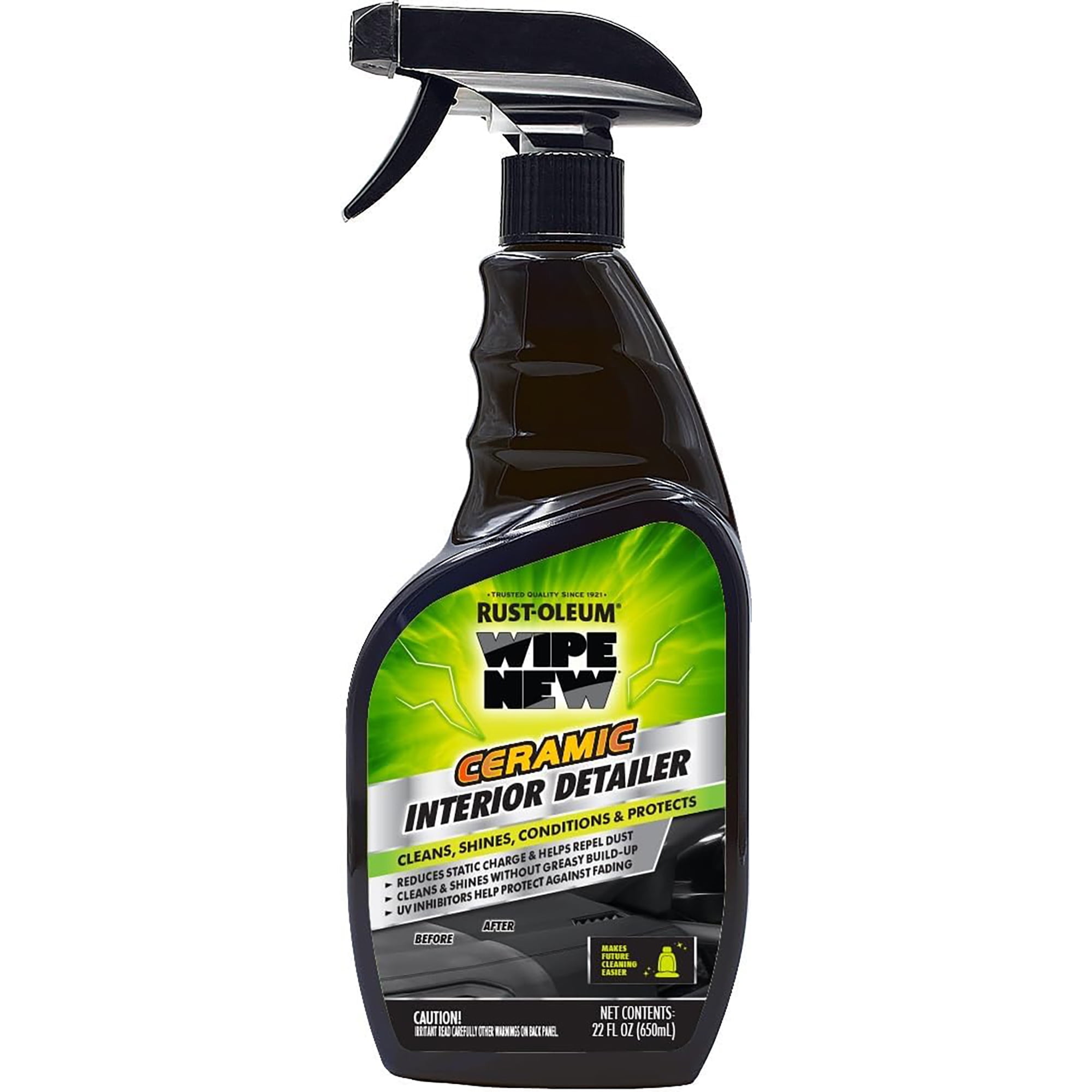 Rust-Oleum Wipe New 381703 Ceramic Interior Detailer 22 oz - Walmart.com