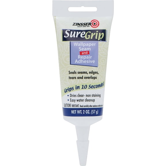 Rust-Oleum Zinsser, 2-Ounce 2861 SureGrip Seam & Repair Adhesive Tube, Color, 2 Ounce