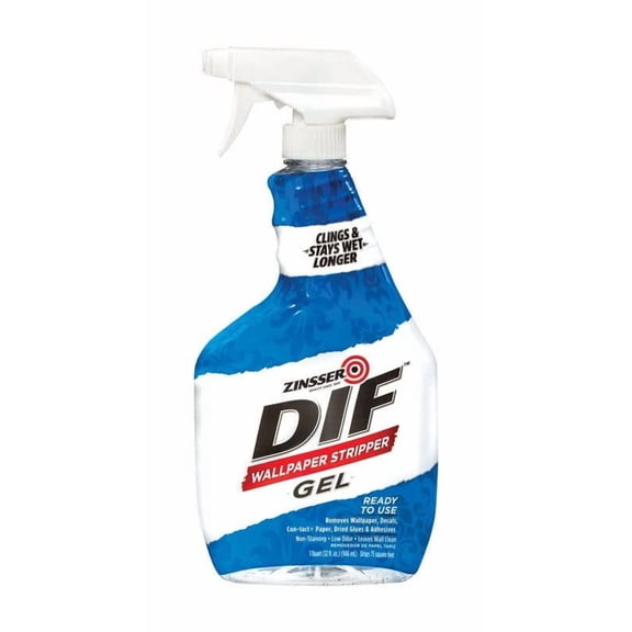 Rust-Oleum Zinsser DIF Gel Wallpaper Stripper 32 oz.