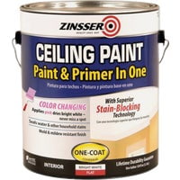 Rust-Oleum Zinsser Latex Paint & Primer In One Stainblock Flat Ceiling Paint - Single Pack