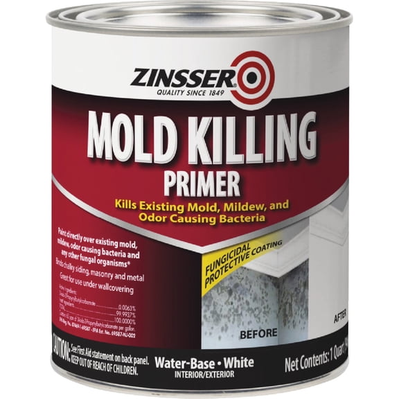 Rust-Oleum Zinsser Mold Killing Interior/Exterior Primer - Pack of 2
