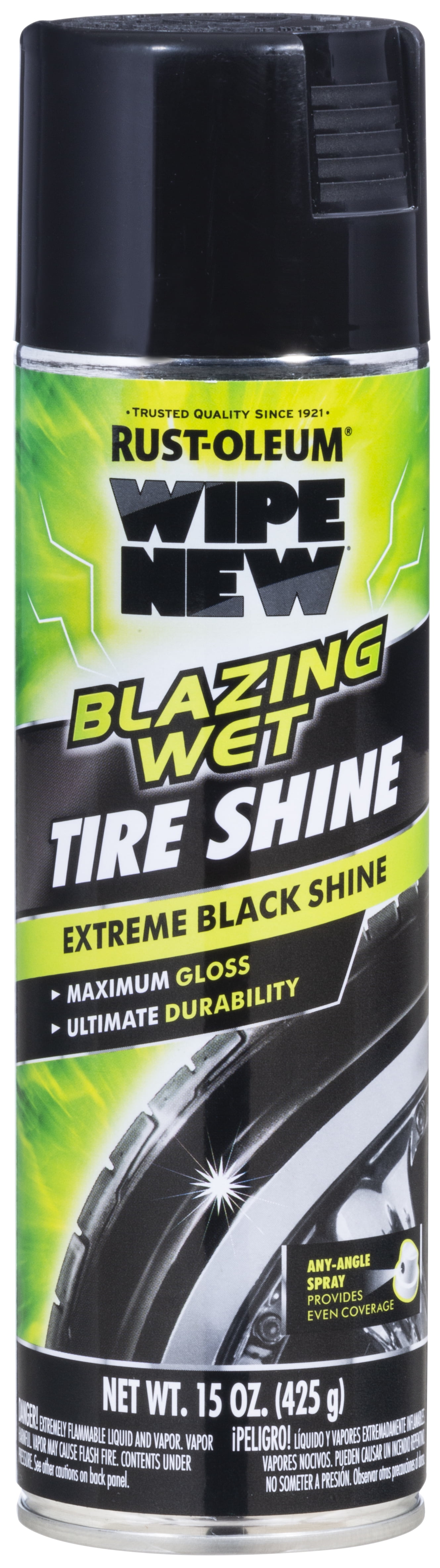 Rust-Oleum Wipe New Blazing Wet Tire Shine-365324S, 15 oz