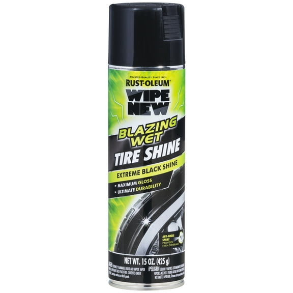 Rust-Oleum Wipe New Blazing Wet Tire Shine-365324S, 15 oz