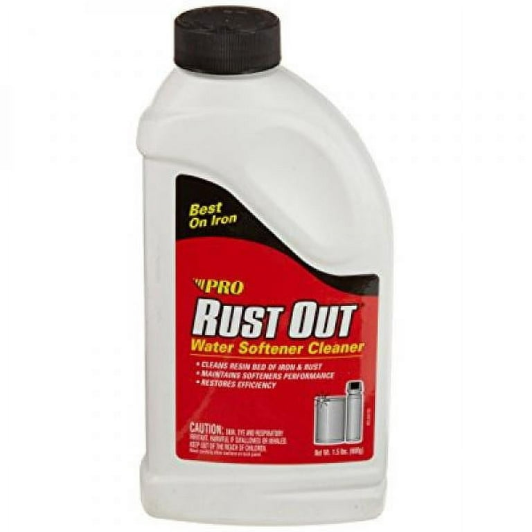 Rust Out RO12N Water Softener Cleaner And Iron Remover, 1.5 Lbs 