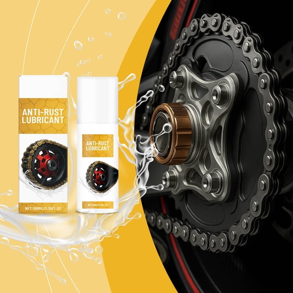 Rust Prevention Lubricant, 3.4 fl oz Multi-Purpose Metal Protection Spray for Automotive and Mechanical Parts, Helps Reduce Friction and Prevent Corrosion, Metal Care