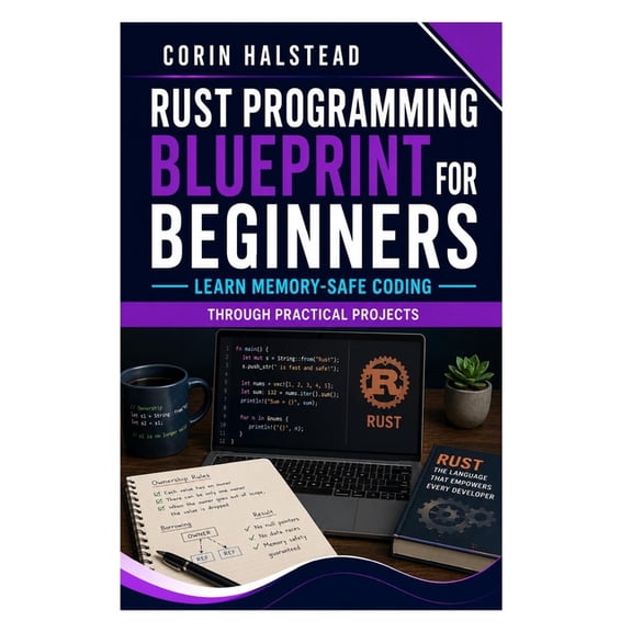 Rust Programming Blueprint for Beginners: Learn Memory-Safe Coding Through Practical Projects, (Paperback)