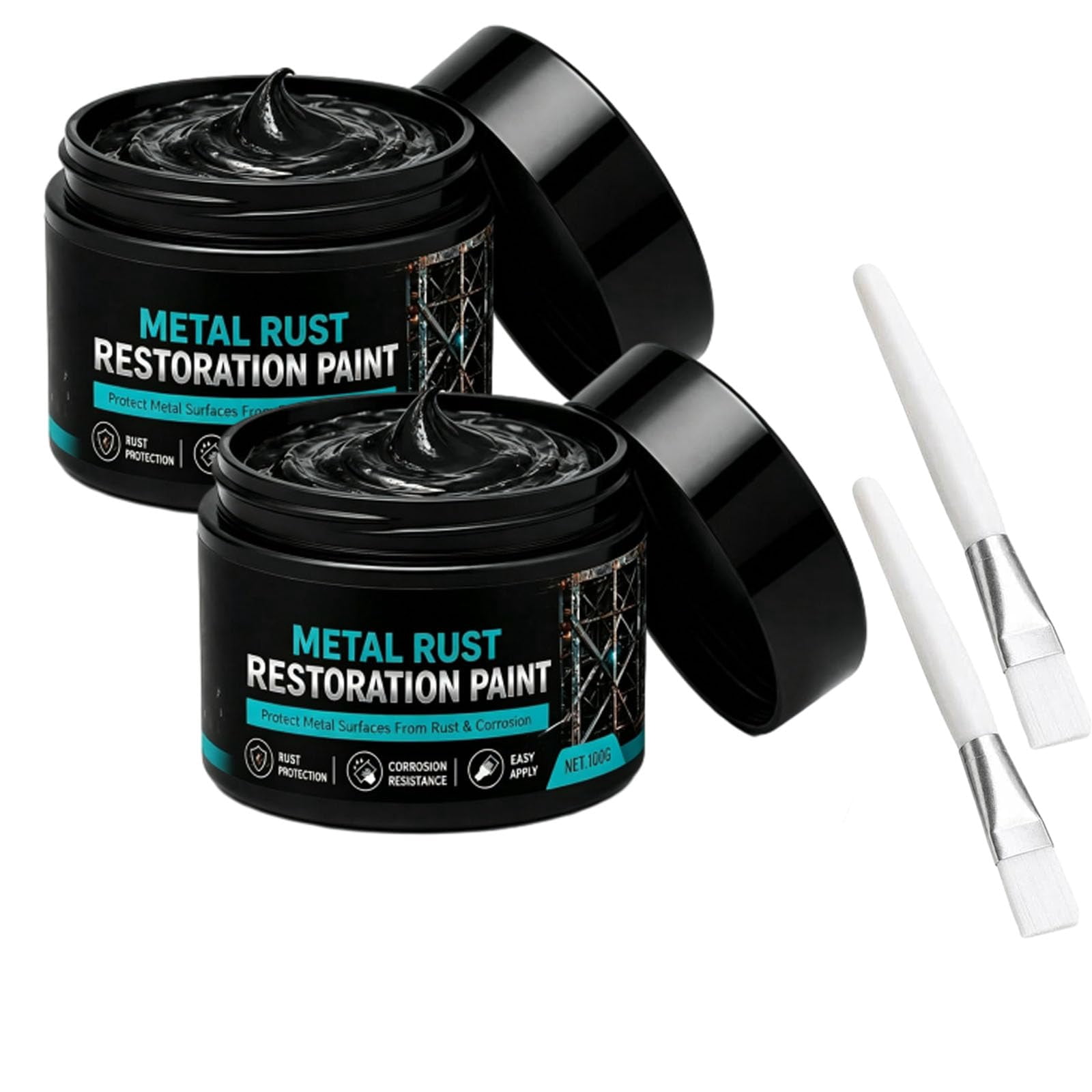 Rust-Proof Repair Paste, Automotive Metal Rust Repair Paste 30g/100g ...