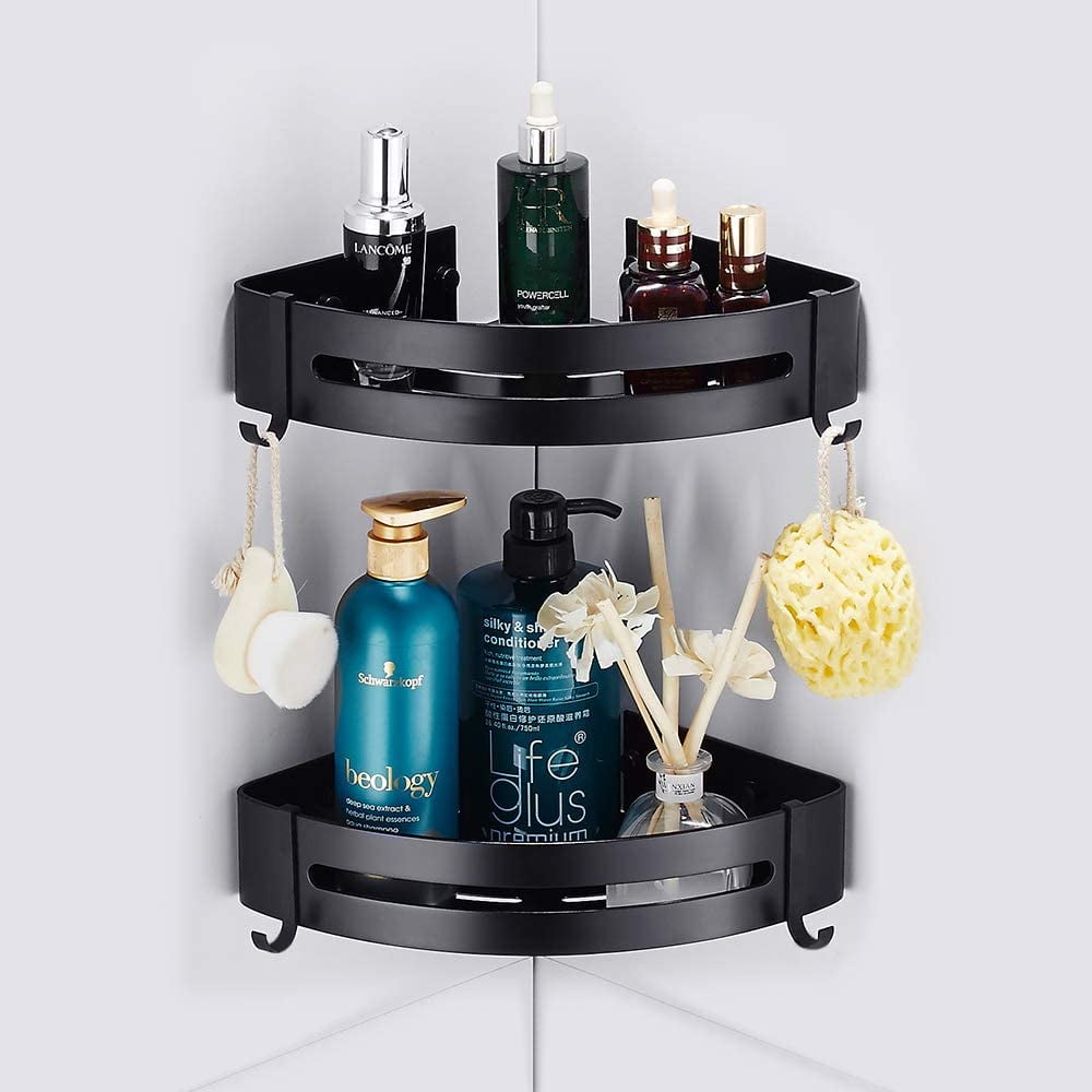 Rust-Proof Shower Caddy Shower shelf with adhesive, shower shelf ...