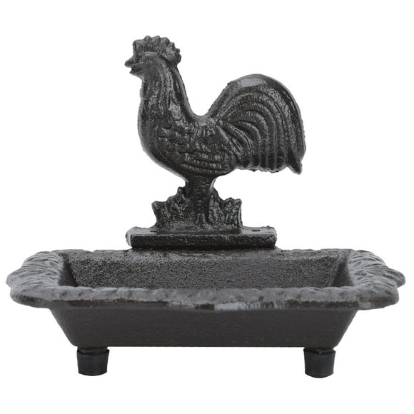 1Pc Cast Iron Soap Box Decorative Dish Retro Handmade Storage Holder