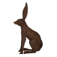 thumbnail image 1 of Rust Rabbit Decor - Large, 1 of 1