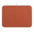 thumbnail image 1 of Rust Red Dish Drying Mat 16x18 Absorbent Microfiber Draining Rack Pad for Kitchen Counter Sink, 1 of 8