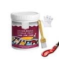 thumbnail image 1 of Rust Removal Converter Metallic Paint, 2-in-1 Rust Converter & Metal Primer, Anti-Rust Paint Rust Removal Conversion Agent with Brush,Multi-Functional Anti-Rust Paint (Black), 1 of 7