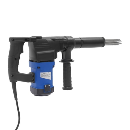 Rust Removal Tool, 1100W High-Power Needle Scaler with 3200-3400 BPM, Electric Rust Removal Gun for Metal Surfaces
