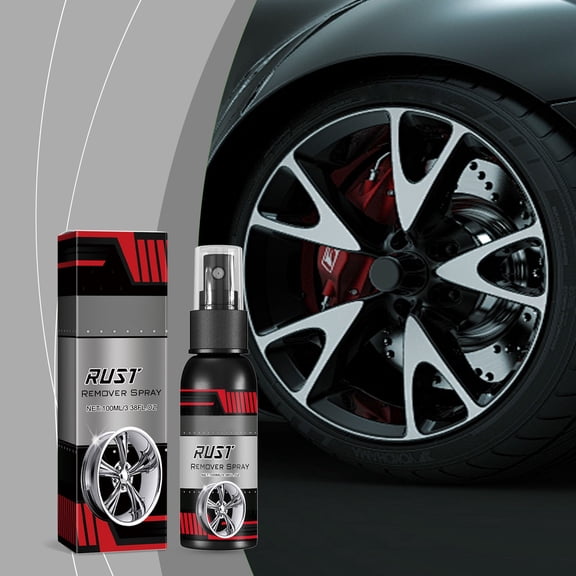 Rust Remover for Automobile 100ml, Tire and Paint Rust Cleaner Brightener Converter Powerful Removal Easy Application Long-Lasting Protection, Ideal for Cars Trucks Bikes and Vehicle Maintenance