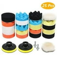 Rust Remover Car Polishing Sponge, Polishing Sponge Kit With Drill