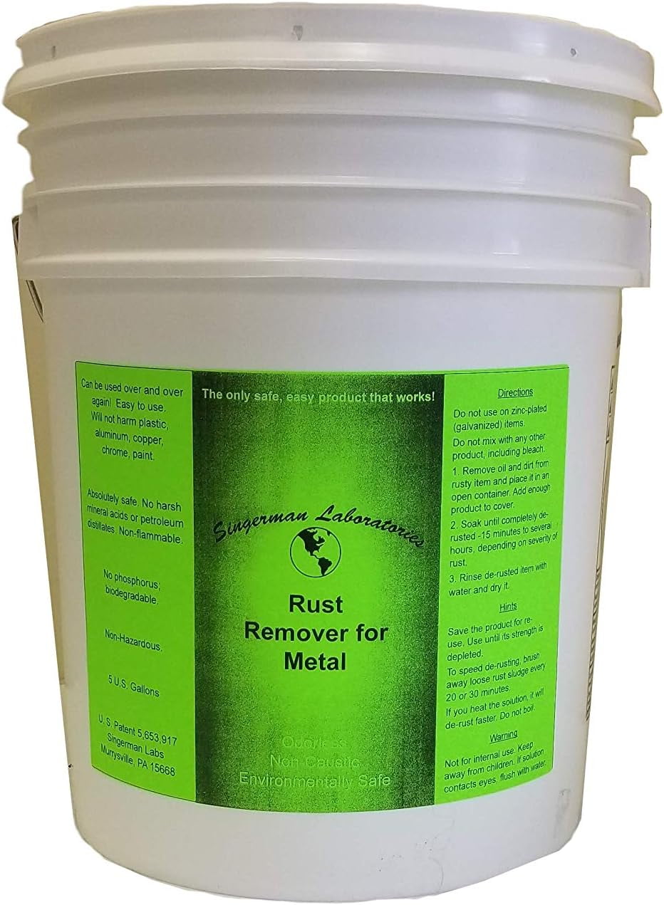 Rust Remover For Metal (5 Gallon Pail)