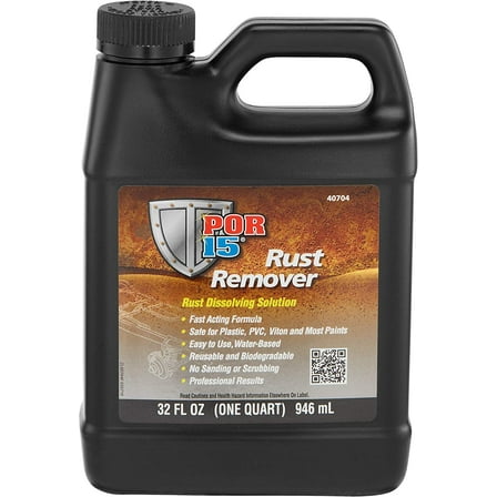 Rust Remover, Rust Dissolving , Reusable and Biodegradable, 32 Fluid Ounces