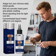 Rust Remover Spray 1 fl oz, Multi Purpose Metal Surface Stain Cleaner and Polish Liquid for Iron, Chrome, Steel, Door Hinges, Tools, Faucets, Car Wheel Hubs
