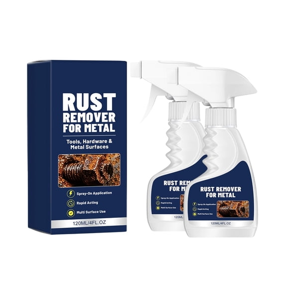 Rust Remover Spray,Multi Purpose Metal Cleaner for Tools Hardware and Machine Parts, Surface Restoration and Polishing Solution