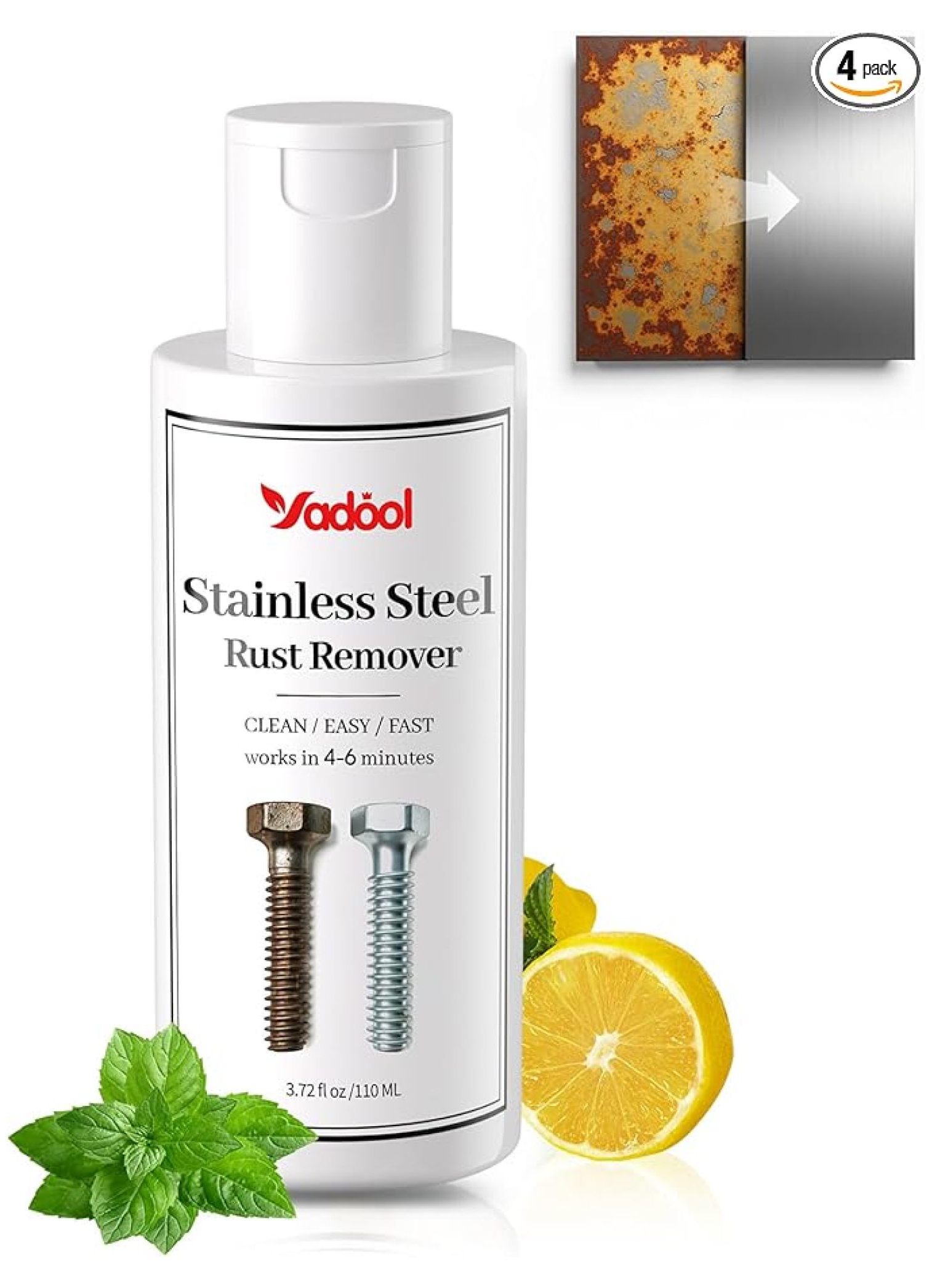 Ss Rust Remover Rust Remover for Stainless Steel, Rust Stain Remover & Cleaner for ...