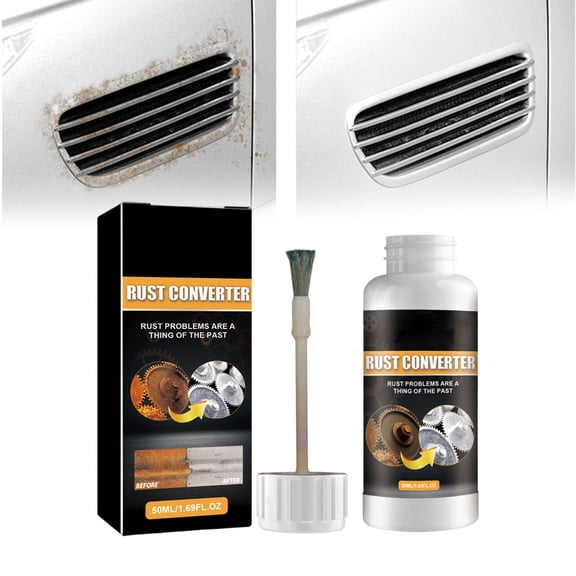 Rust Remover and Converter for Car Tools Chains and Iron, Multipurpose Metal Cleaner