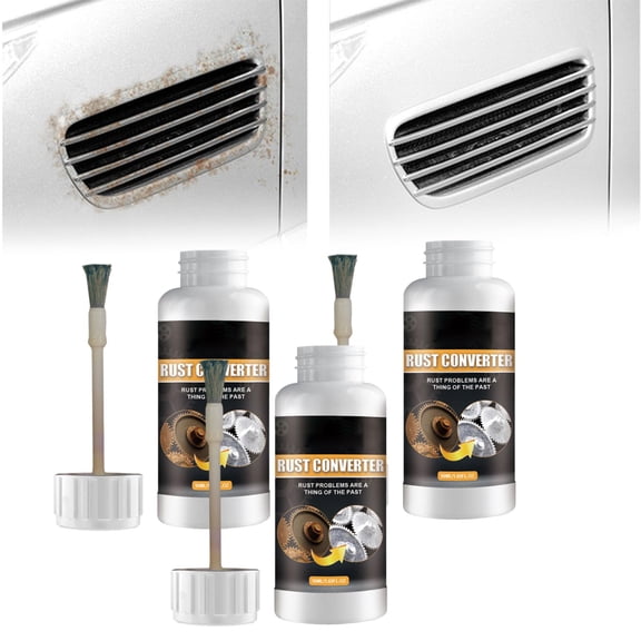 Rust Remover and Converter for Car Tools Chains and Iron, Multipurpose Metal Cleaner