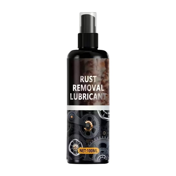 Blarkrus Rust Remover and Lubricant 3.38, Penetrates and Loosens Rusted Bolts, for Automotive Maintenance and Industrial Use, Gold, 1pcs