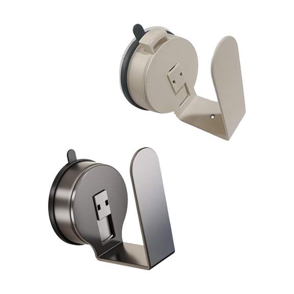 Rust-Resistant ABS Wall-Mounted Lid Holder With Suction Cups Drill-Free Kitchen planner For Bowls Kettles Cookware