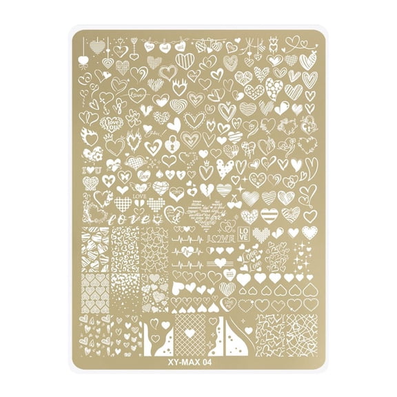 Rust Resistant Nails Stamping Plate With Butterfly Patterns Manicure Suitable For Various Nails Art Styles And Occasion
