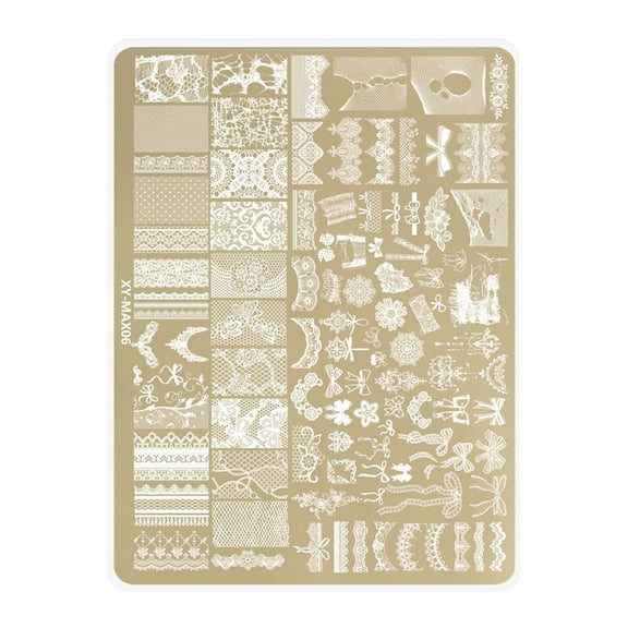 Rust Resistant Nails Stamping Plate With Butterfly Patterns Manicure Suitable For Various Nails Art Styles And Occasion