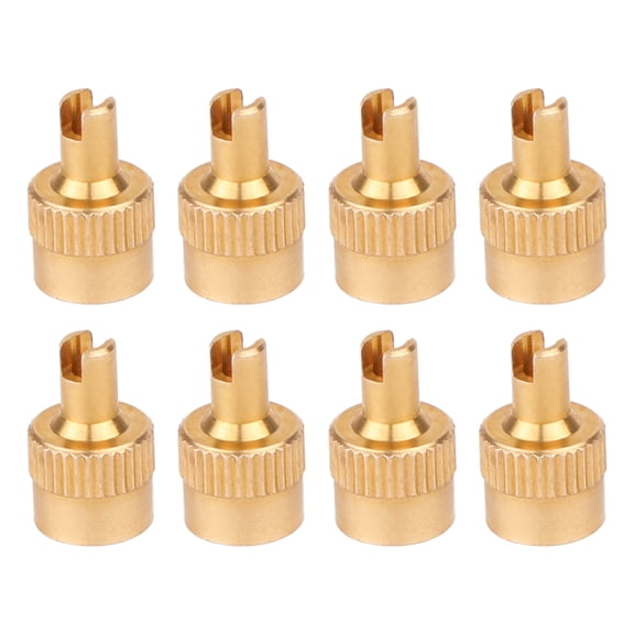 Rust-Resistant Tire Caps 8PCS Quick-Install Leakproof Caps for Car, Motorcycle & Vehicle