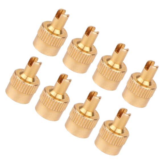 Rust-Resistant Tire Caps 8PCS Quick-Install Leakproof Caps for Car, Motorcycle & Vehicle
