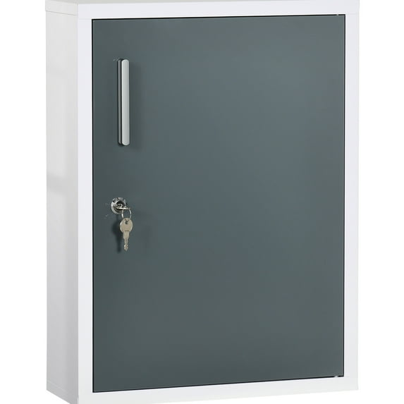 Rust-Resistant Wall-Mounted Lockable Cabinet / Keep Medical Products Secure