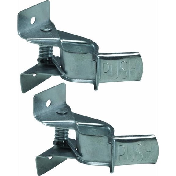 Do it Best Tools Zinc Spring Clip Hook - Rust-Resistant, Rust Proof Clip - 2-Pack 211702