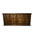 thumbnail image 1 of Rust Sierra Four door Solid Pine Sideboard, 1 of 1