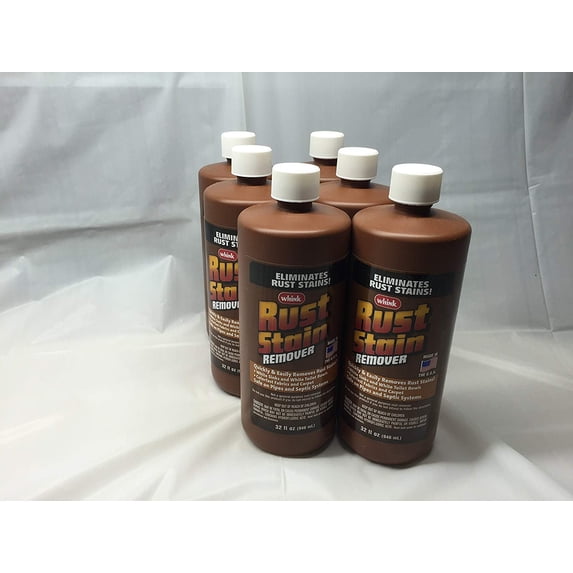 6-pack Rust-Oleum Rust Stain Remover Concentrated - Laundry Stain Remover - 6 Pack — Residential Use, Standard Application