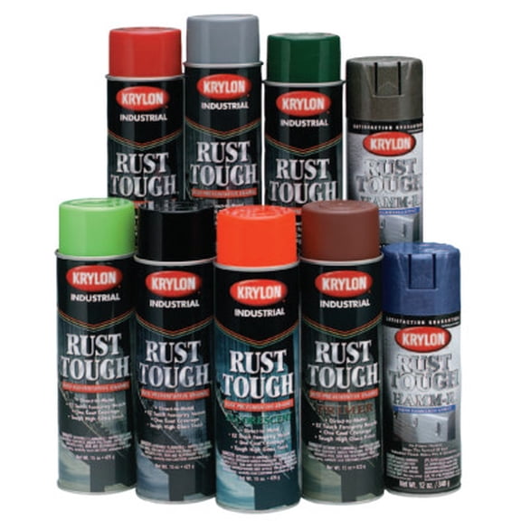 Sherwin Williams R00759 Krylon Rust Tough Spray Paint 15 oz Chestnut Brown