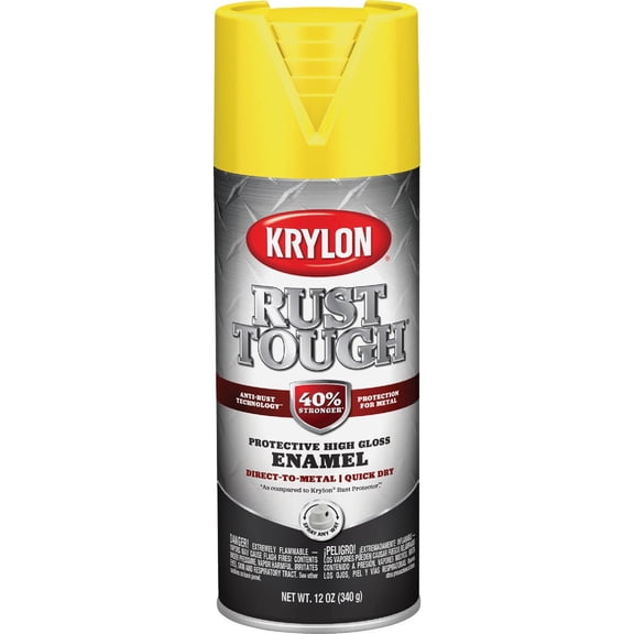 Rust Tough Alkyd Enamel Spray Paint - Single Pack