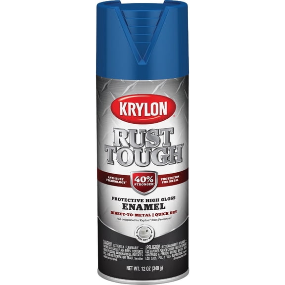 Rust Tough Alkyd Enamel Spray Paint - Single Pack