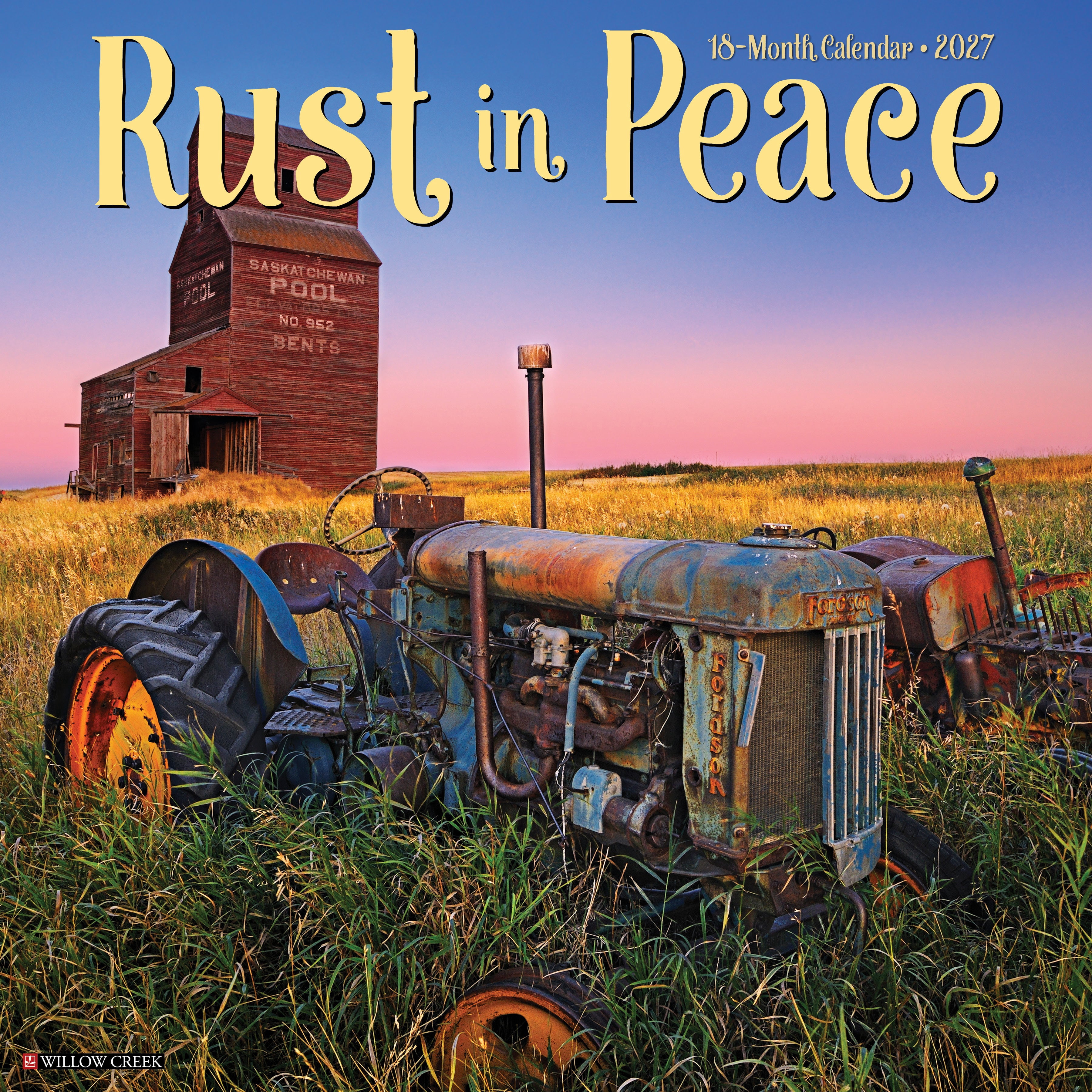 Willow Creek Press, Rust in Peace 2027 Wall Calendar