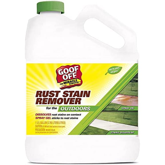 RustAid GSX00101 Goof, 1 Gallon GAL Rust Stain Remover (Four Pack)