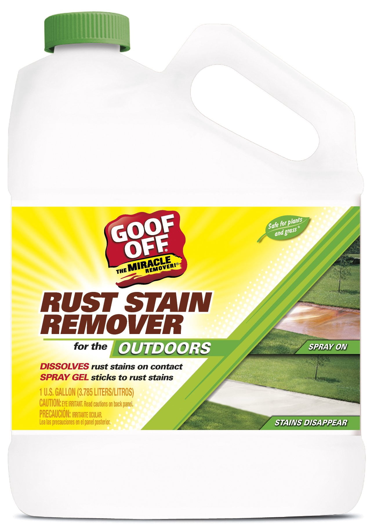 RustAid GSX00101 Goof Off Rust Stain Remover, 1 Gallon C31